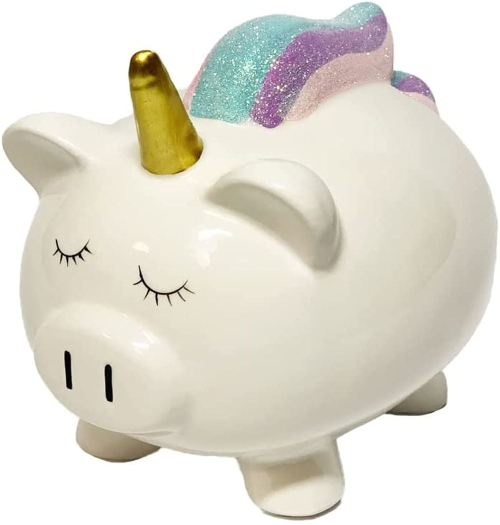 Piggy Bank Toys for 6 7 8 9 10 11 Year Old Girl Gifts, Money Saving Box for  Teen Girls Toys Age 6-8-10-12, Christmas Birthday Gifts for 7 8 Year Old G