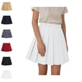 thumbnail image 1 of Girls Uniform Skirts A-Line Pleated Skirt with Shorts Back To School Outfits for Girls Uniform 5-6 Years, 1 of 7