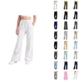 thumbnail image 1 of Girls Uniformss Pants Flared Sweatpants Joggers Pants Preppy Clothes For Girls 5 16 Years, 1 of 5
