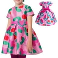 thumbnail image 1 of Girls Valentine's Day Costume Love and Heart Short Sleeve Dress,3-9, 1 of 5