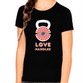 thumbnail image 1 of Girls Valentines Day Shirt - Valentines Day Shirts for Girls - Funny Love Handles Valentine Shirt, 1 of 8