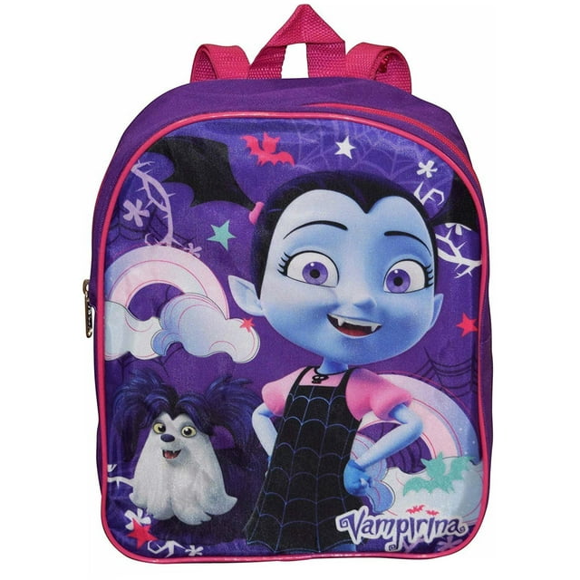 Girls Vampirina Mini Backpack 12" Purple Wolfie