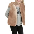thumbnail image 1 of Girls Vest Girls Vest Lightweight Cute Jackets Sleeveless Winter Outfits for Kids 6-12 Months, 1 of 4