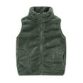 thumbnail image 1 of Girls Vest Toddler Winter Vest Casual Lightweight Cute Jackets with Pockets Sleeveless Girls' Fashion for Kids 3-4 Years, 1 of 5