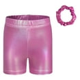 thumbnail image 1 of Girls Volleyball Shorts Black Girls Bike Shorts-8" Spandex Soft High Waisted Athletic Dance Gymnastics Volleyball Biker Shorts for Girls 6-14Years, 1 of 8