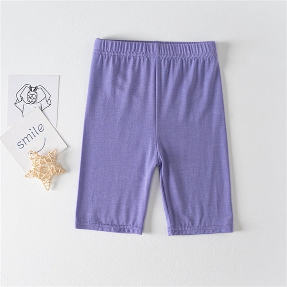 Girls Volleyball Shorts Loose Fit Purple Shorts High Waisted Boys Soccer Shorts 6-7 Years