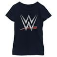 thumbnail image 1 of Girls WWE Chrome Logo T Shirt, 1 of 4