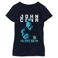 thumbnail image 1 of Girls WWE John Cena You Can't See Me Blue T Shirt, 1 of 4