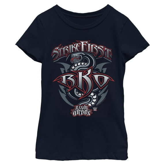 Girls WWE Randy Orton Strike First RKO T Shirt