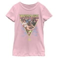 thumbnail image 1 of Girls WWE Retro Wrestlers Triangle T Shirt, 1 of 4