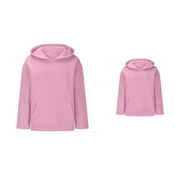 Girls Warm Fuzzy Hooded Pullover Sherpa Jacket with Long Sleeves, Loose Fit Button-Down Casual Outerwear Top for Toddler Youth Winter Comfort