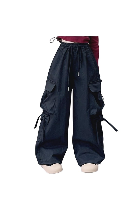 Girls Warm Pants Girls Wide Leg Sweatpants Girls Pants Size 10 Clothes for Girls 7-8 Pajama Pants for Girls Size 12 Girls Pants