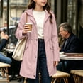 thumbnail image 1 of Girls Waterproof Jacket Coats Long Sleeve Hooded Outdoor Outwear Lining Interchange Jacket, 1 of 8