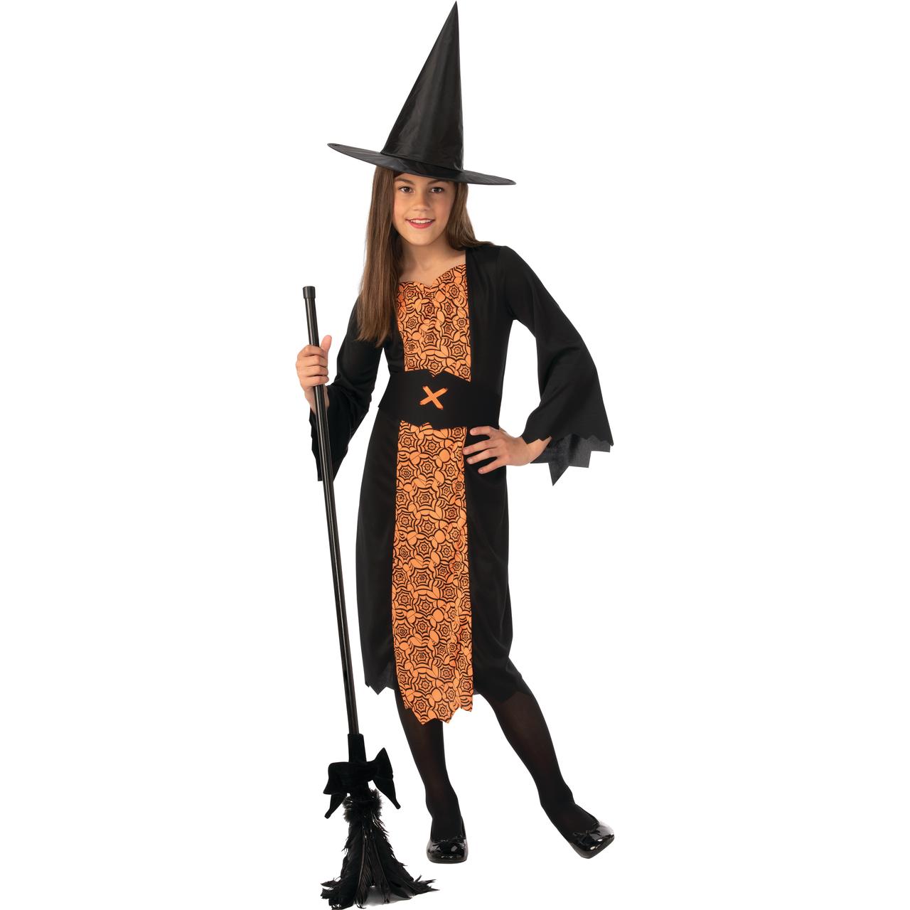 Girls Way To Celebrate Witch Halloween Costume Medium - image 1 of 5