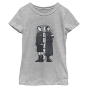 Girls Wednesday Addams Siblings T Shirt