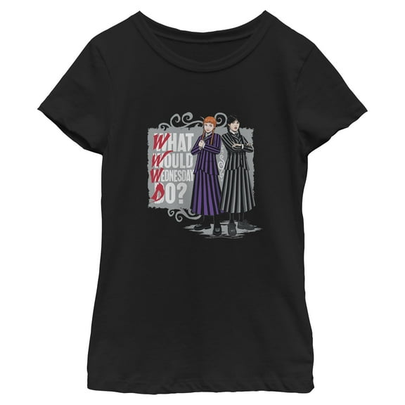 Girls Wednesday Agnes What Would You Do T Shirt