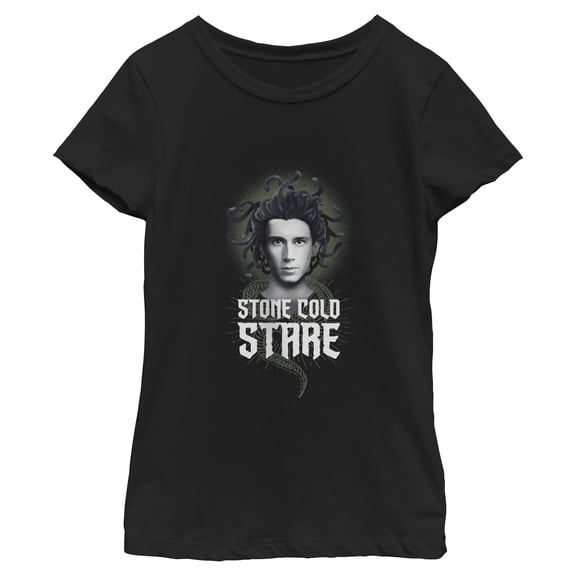 Girls Wednesday Ajax Stone Cold Stare T Shirt