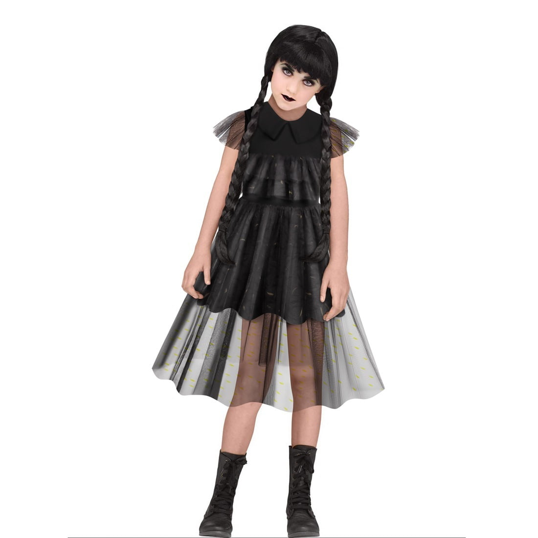 The Addams Family Wednesday Addams Girls' Costume : Target