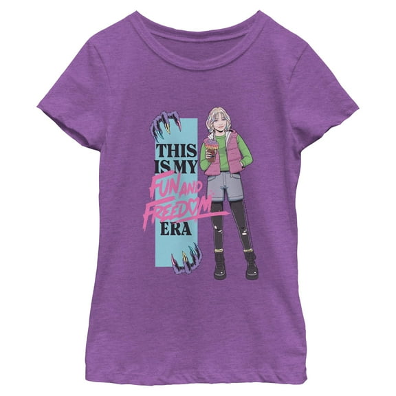 Girls Wednesday Enid Sinclair Fun and Freedom T Shirt