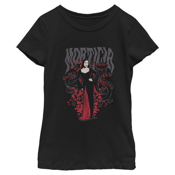 Girls Wednesday Morticia and Cleopatra T Shirt