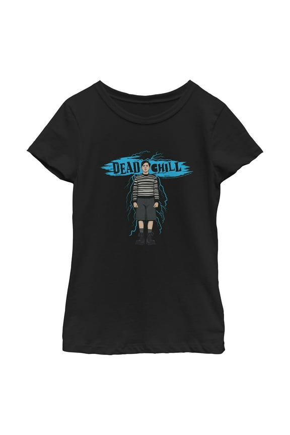 Girls Wednesday Pugsley Addams Dead Chill T Shirt