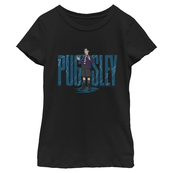 Girls Wednesday Pugsley Addams Pose T Shirt