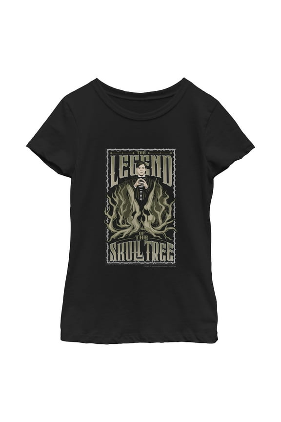 Girls Wednesday Pugsley Addams the Legend T Shirt