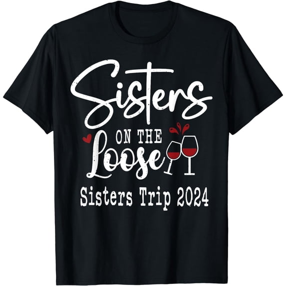 Girls Weekend 2024 Apparently We Are Trouble Matching Trip T-Shirt