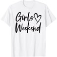 thumbnail image 1 of Girls Weekend Getaway Heart T-Shirt, 1 of 2
