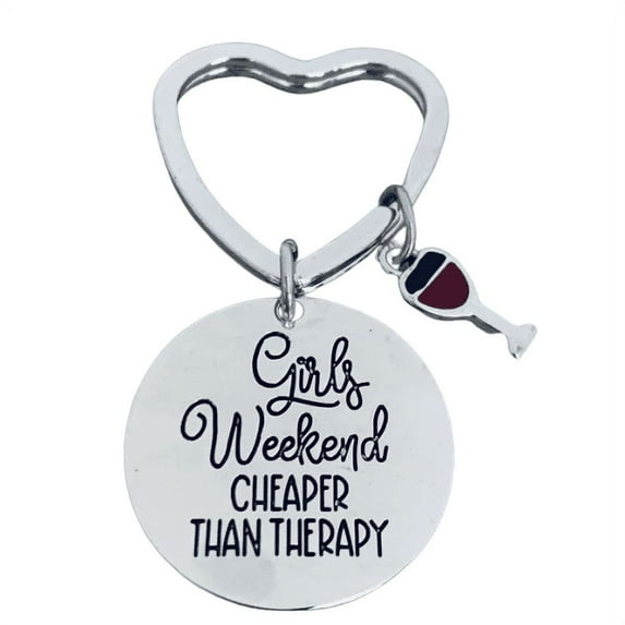 Girls Weekend Keychain- Pick Charm