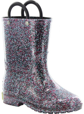 Adult glitter rain boots sale