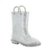 Toddler and Little Kids Girls’ Glitter Rain Boots