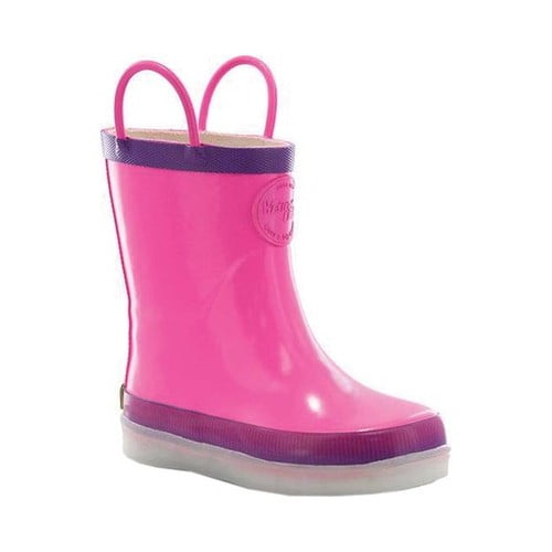 Girls rain hotsell boots walmart