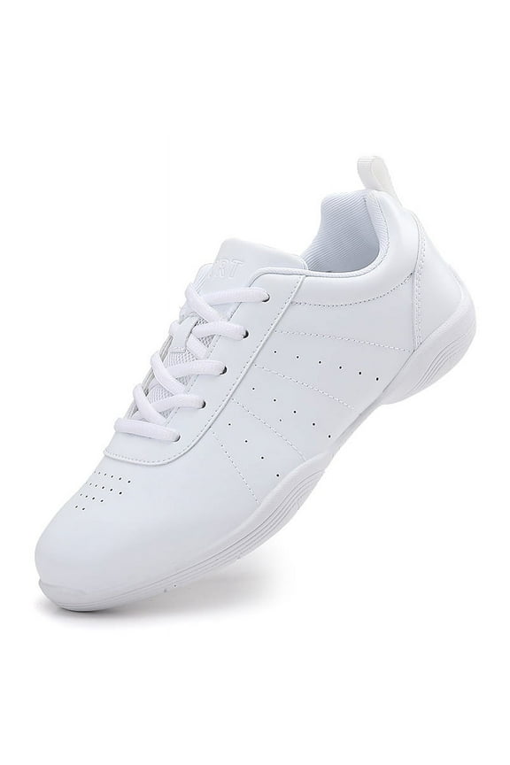 Girls White Cheer Shoes Youth Cheerleading Dance Sneaker Training Competition for Women Girls' Cheerleading Shoes