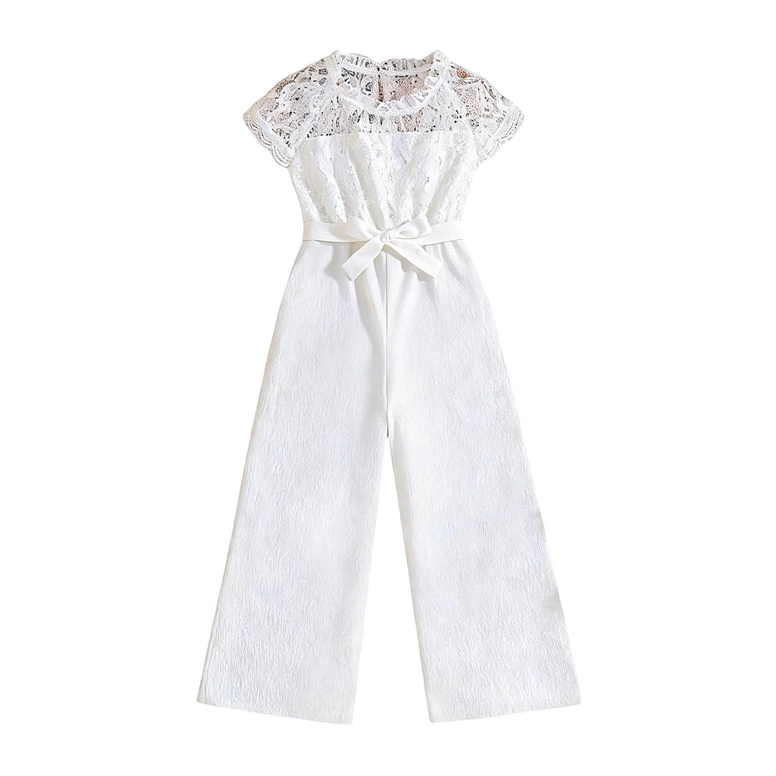 lace wedding dress romper Sara Silky Lace Bridal Romper  Waverles