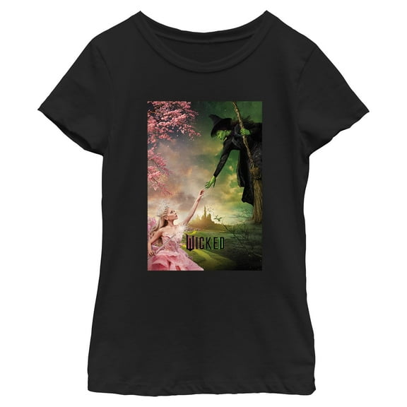 Girls Wicked Face to Face Poster T Shirt