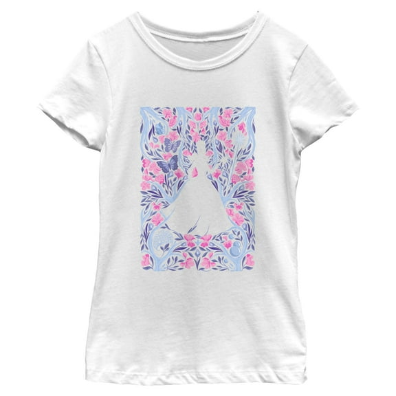 Girls Wicked: For Good Glinda Floral Purple and Pink Poster T Shirt