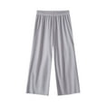 thumbnail image 1 of Girls Wide Leg Pants Winter 2/3 Pack Toddler Pants Sweatpants Boys Cotton Joggers, Athletic Pull on Sweat Pants with Pockets for Kids Clothes, 1 of 6