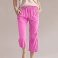 thumbnail image 1 of Girls Wide Leg Pants for Kids Comfortable High Waisted Elastic Trousers Stylish Straight Leg Long Pants with Pockets for Everyday Wear, 1 of 3