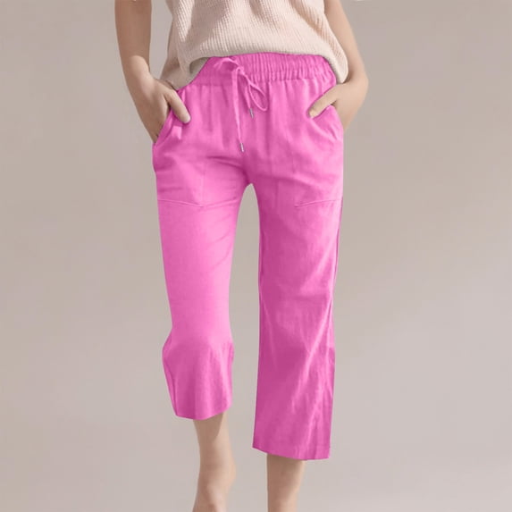 Girls Wide Leg Pants for Kids Comfortable High Waisted Elastic Trousers Stylish Straight Leg Long Pants with Pockets for Everyday Wear