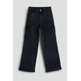 thumbnail image 1 of Girls Wide Leg Skater Cargo Jeans, 1 of 8