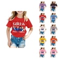 thumbnail image 1 of Girls Will Be Girls Printed Short Sleeved Round Neck T-Shirt Top (1Y-13Y), 1 of 4