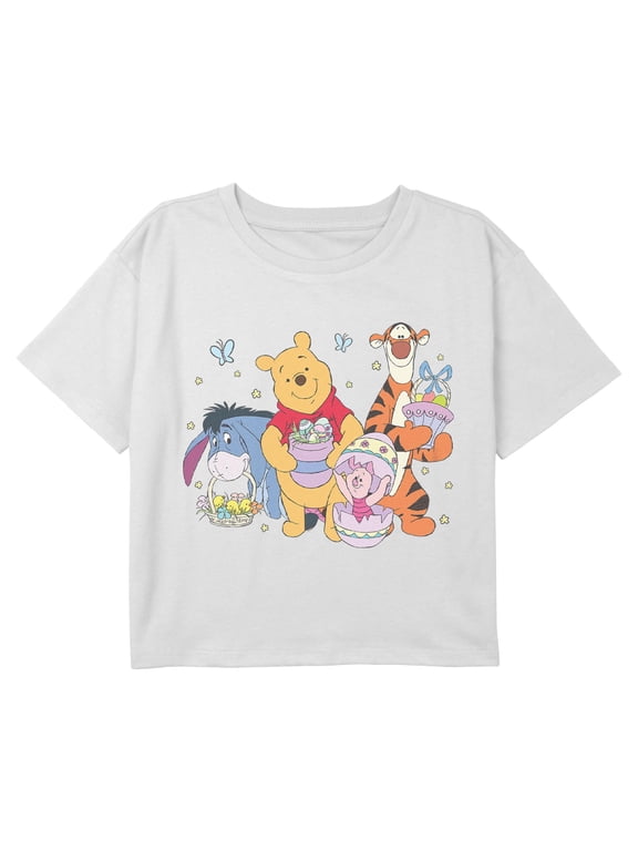 Girls Winnie the Pooh Easter Egg Hunt and Friend T Shirt