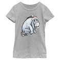 thumbnail image 1 of Girls Winnie the Pooh Eeyore Santa Letter Sketch T Shirt, 1 of 4