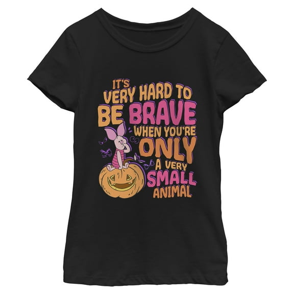 Girls Winnie the Pooh Halloween Piglet Very Small Animal T Shirt