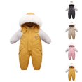 thumbnail image 1 of Girls Winter Coats Winter Clothes for Girls Girls Down Winter Thicken Hooded Coat Jacket Snowsuit Toddler Windproof Warm Jumpsuit Outwear Wear, 1 of 4
