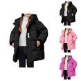 thumbnail image 1 of Girls Winter Coats Winter Coat Girls Down Winter Jacket Long Coat Warm Children's Down Jackets Windproof Outdoor Casual Hooded Leisure Fashion Jacket, 1 of 6