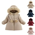 thumbnail image 1 of Girls Winter Coats Winter Jacket Warm Down Jacket for Girls - Stylish Hooded Winter Coat for Cold Weather, 1 of 10