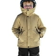 thumbnail image 1 of Girls' Winter Down Jacket - Warm, Windproof, Thickened Thermal Coat for Cold Weather - Black, Size 4-16, 1 of 5