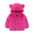 thumbnail image 1 of Girls Winter Jacket Soft Coat Outerwear Cozy Warm Kids Toddler Coat for Cold Weather, 1 of 3
